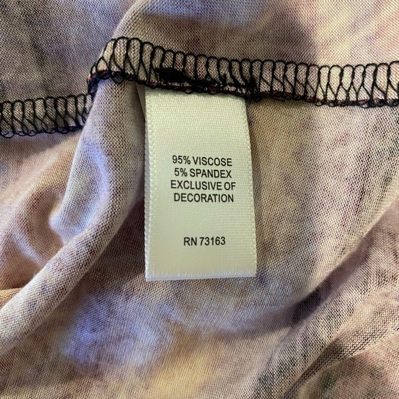 Cupio V-Neck High Low Peplum Tank Top Size L - Picture 5 of 6